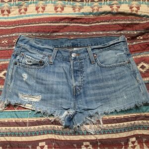 Vintage 501 Levi’s Cut Off Denim Shorts